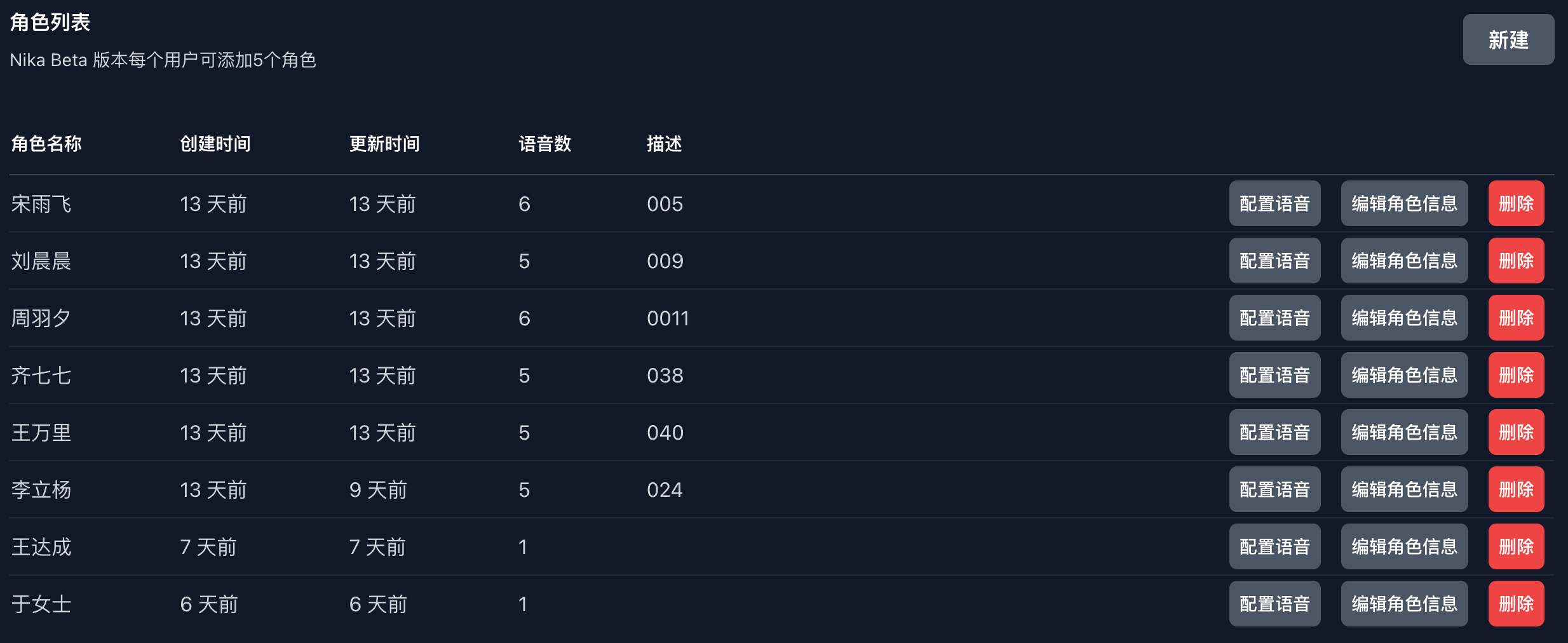 《自得语音》角色创造器使用方法