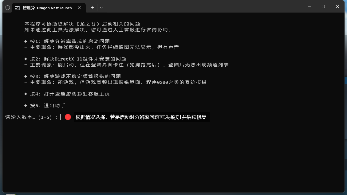 《龙之谷》steam版启动游戏之后有声音没画面怎么办？,龙之谷游戏攻略